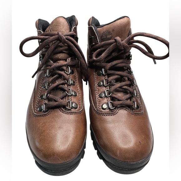 Timberland Women's Brown Boots Size 9.5 - Picture 2 of 16